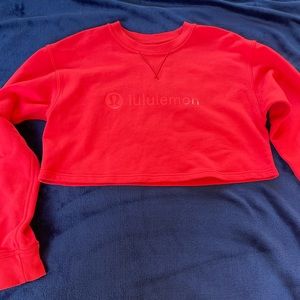 "Lululemon All Yours Cropped Crew
*Lunar New Year"
